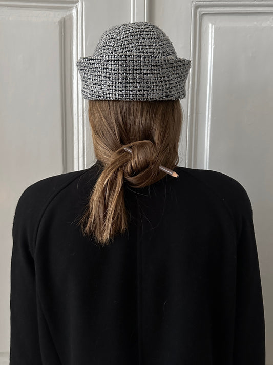 Star of the show, Edith hat