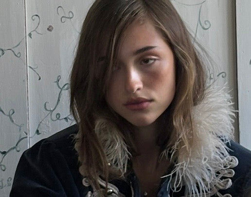 The feather jacket.